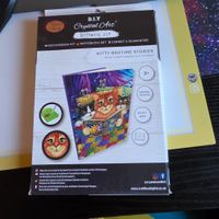DIAMOND PAINTING NOTIZ BUCH MIT KATZEN