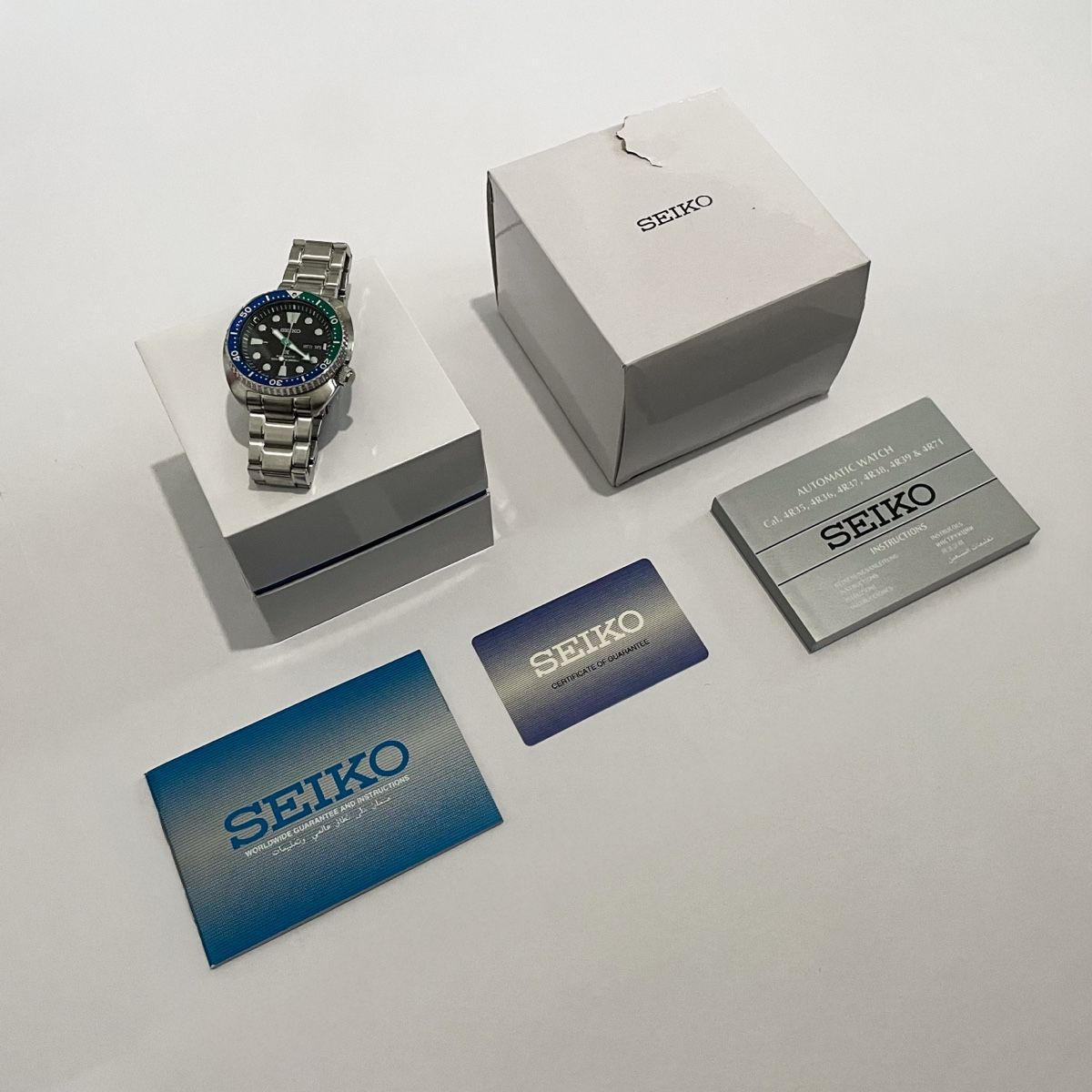 Seiko Uhren: Seiko Prospex Tropical Lagoon Special Edition Prospex Turtle – Neu und originalverpackt aus Binningen von Silvan.rms 7