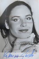 Katerina Jacob (1958) Schauspielerin - sign. Foto