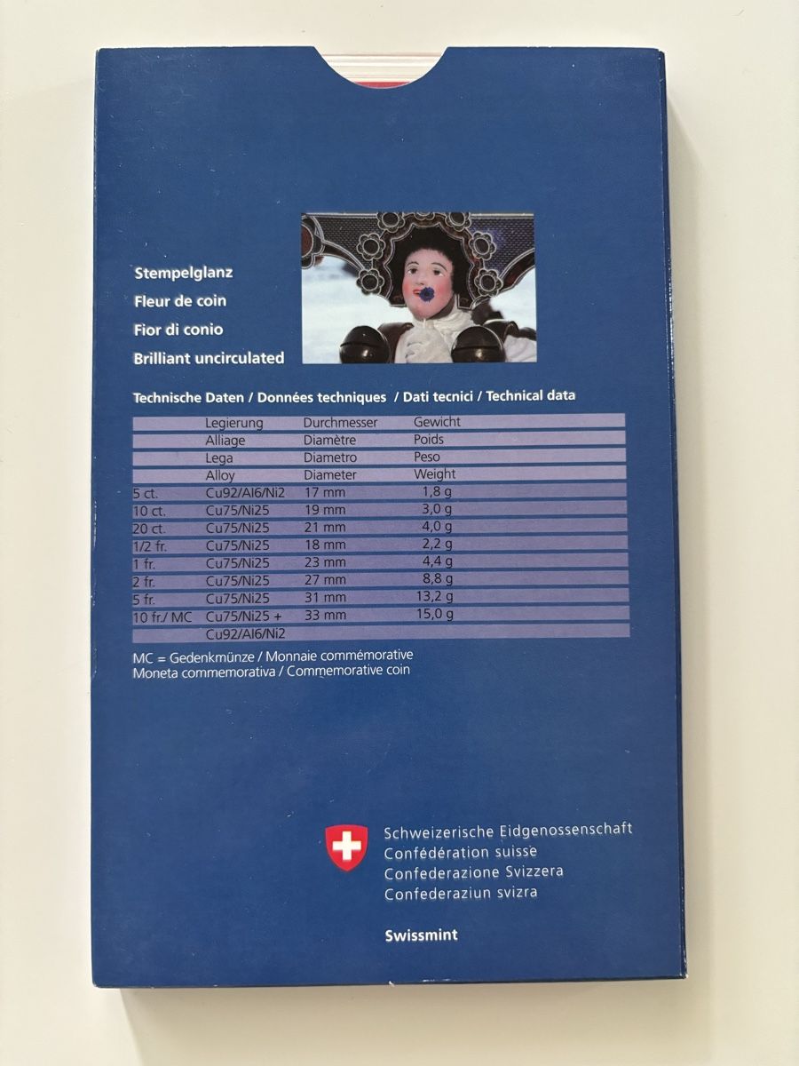 Alle Münzen: Schweizer Münzsatz 2003 – Neu und originalverpackt aus Lausen von zoeyy101 2