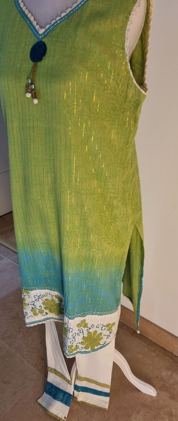 Tuniche: Ensemble tunique-pantalon indien – Usato da Borex venduto da mab_28bf 1
