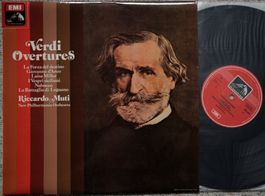 Verdi Overtures Riccardo Muti - first UK ED Quadraphonic LP