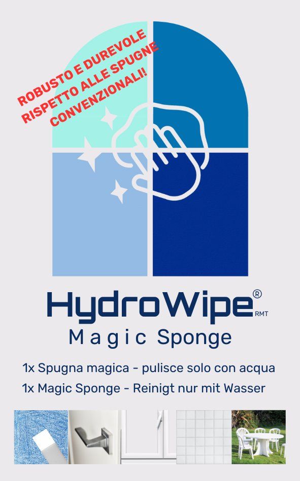 Altro per la casa: HydroWipe® Magischer Schwamm – Nuovo e nell'imballaggio originale da Figino venduto da MabaStore24