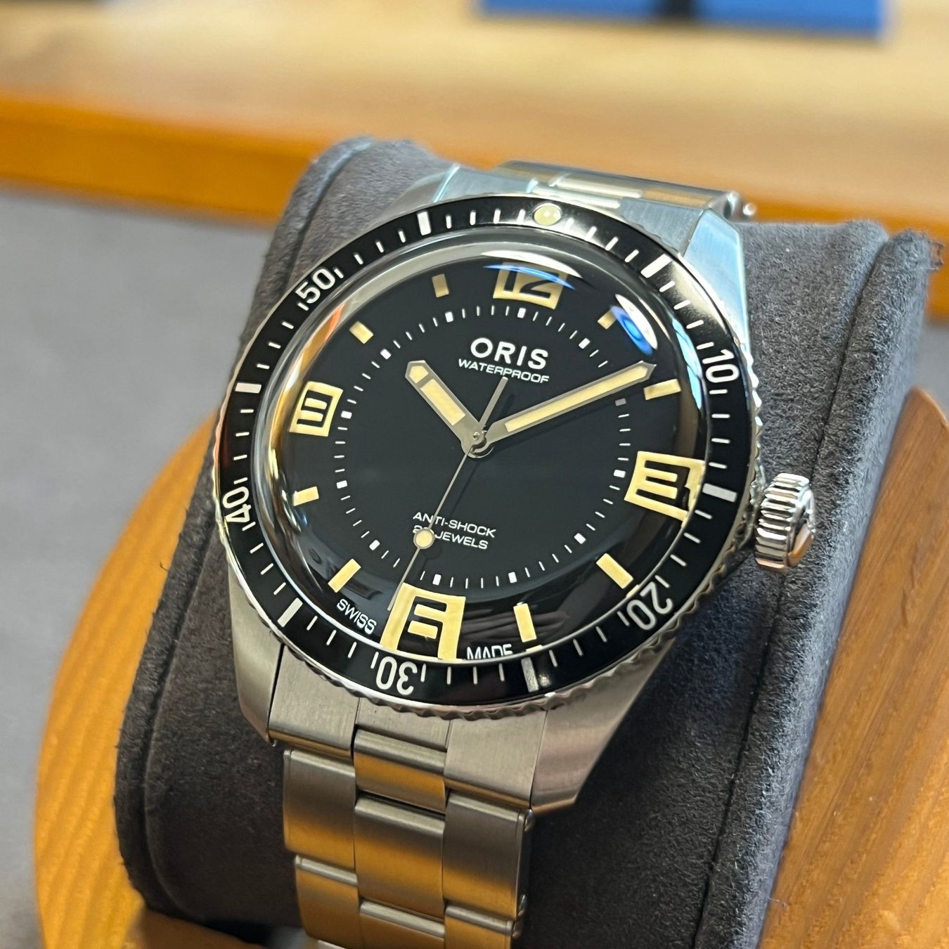 Oris Orologi: Oris Divers Sixty Five 60TH Anniversary Edition Full Set 01 – Usato da Carouge GE venduto da Watchaser 2