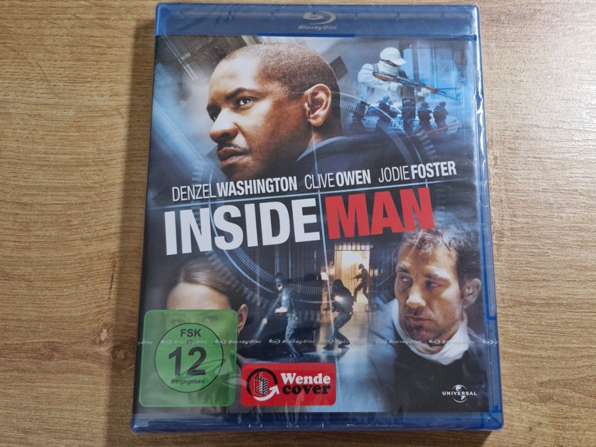 Tous les DVDs: Inside Man (2006) NEU OVP Bluray – Neuf avec emballage d'origine à Pfungen par Whitie