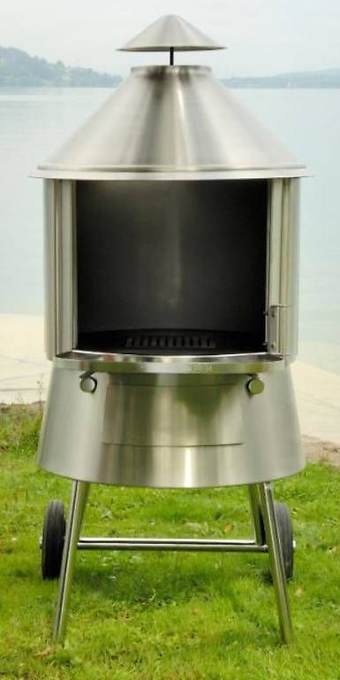 Grills: Mimosa Gartencheminée "Ideal" 160 cm hoch – Gebraucht aus Thun von sil_5nkr 2