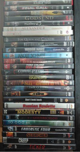 Alle DVDs: 57 DVD Filme und Doku 1990-2008 – Gebraucht aus Rafz von MOFU 2