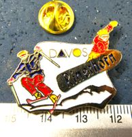SKI DAVOS RINERHORN PIN