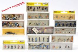 viele PREISER + NOCH Set’s Figuren, Tiere usw.