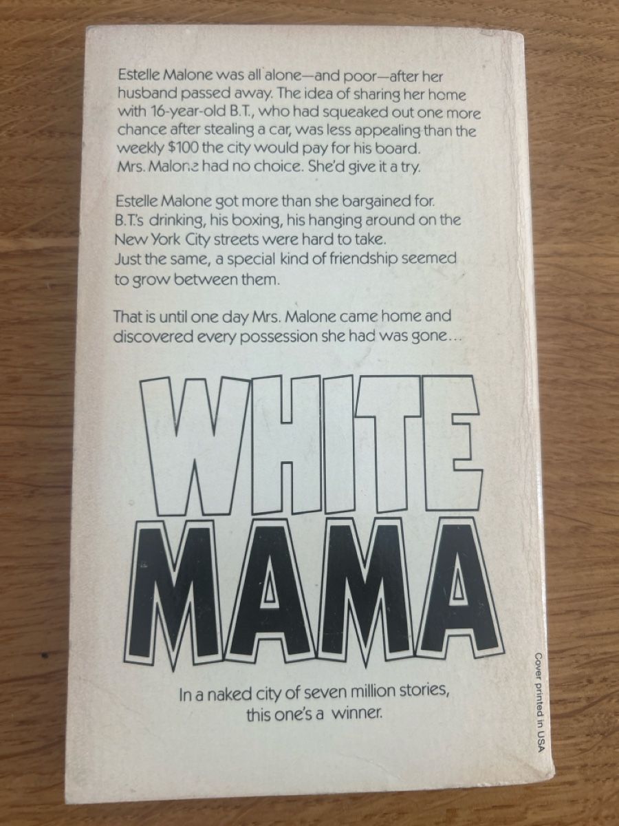 Libri: White Mama Roman Robert C. S. Downs 1980 – Usato da Wohlen AG venduto da Rstoeckli6 1