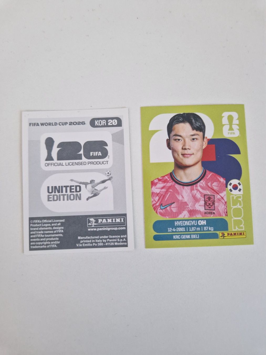 Panini Carte collezionabili: Panini Sticker KOR20 – Nuovo (secondo la descrizione) da Stüsslingen venduto da white_angel86