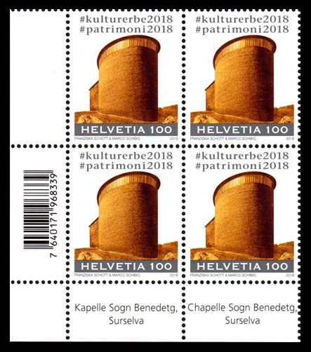 Tutti i francobolli: 2 Viererblocks Kulturerbe** – Nuovo (secondo la descrizione) da Dottikon venduto da haeusibuh5 2