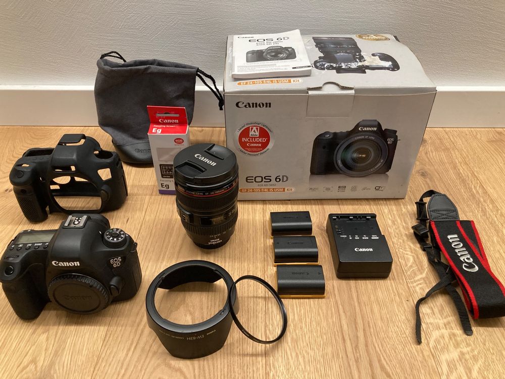 Canon EOS 6D Kit mit EF 24-105mm - Top Zustand! (Gebraucht) in Widnau ...