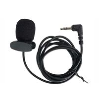 Mikrofon mit Clip für Autoradio 3.5 mm PC Handy 3 Meter