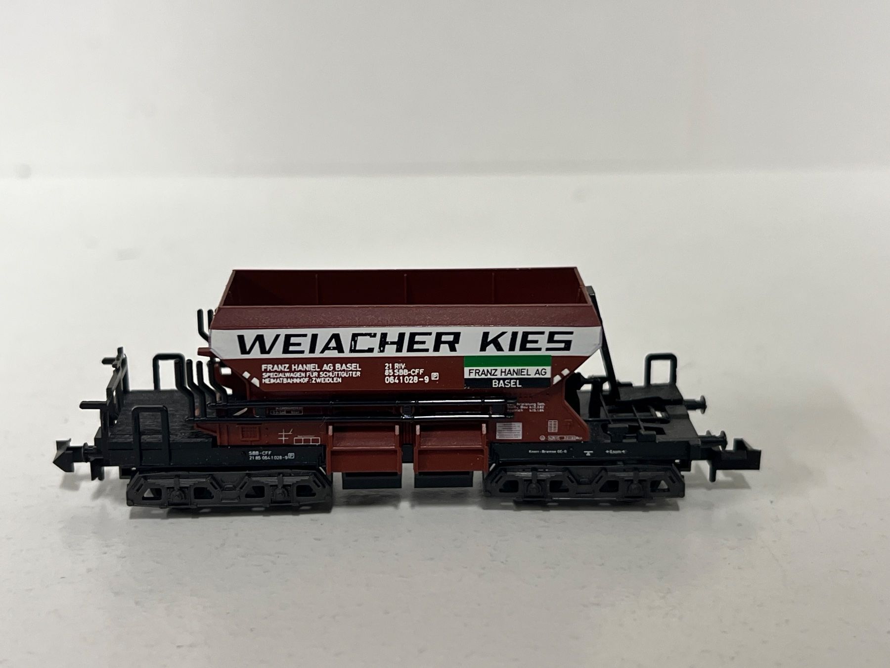 Modellini di ferrovie: SPUR N Trix Weiacher Kies – Usato da Geroldswil venduto da TopTrain54