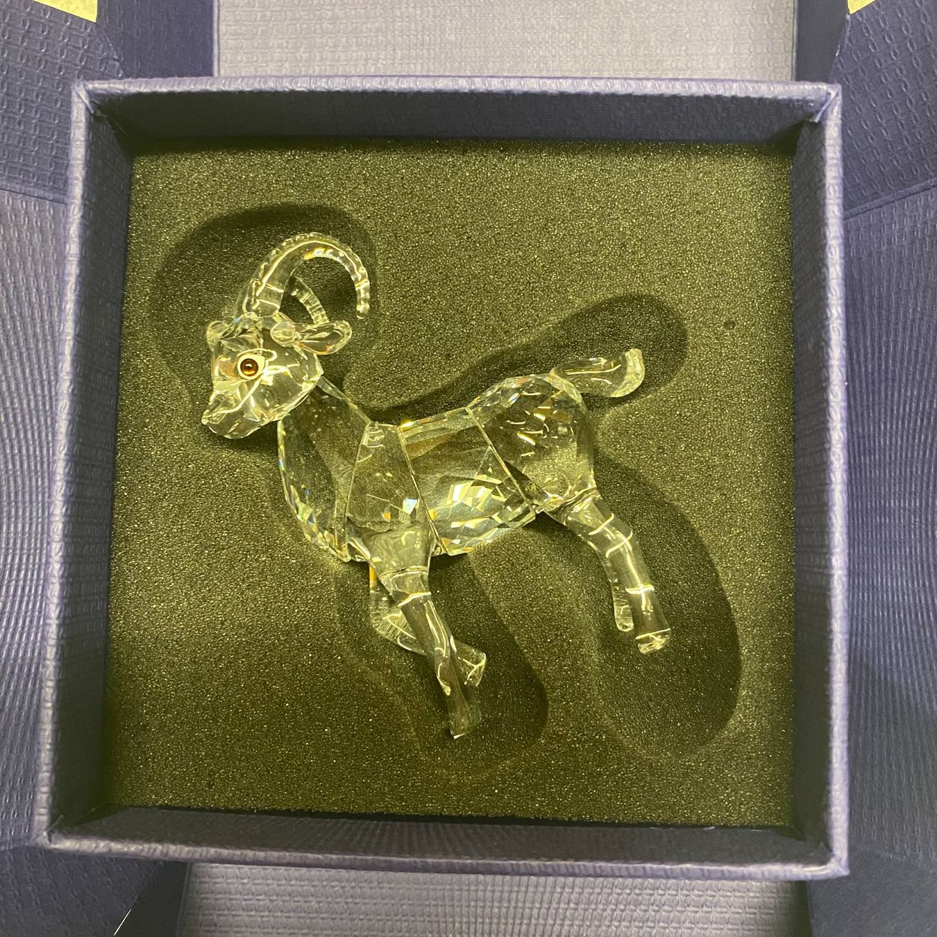 Swarovski Statuette: Swarovski Original Steinbock mit Originalverpackung – Nuovo e nell'imballaggio originale da Ibach venduto da jansim 5