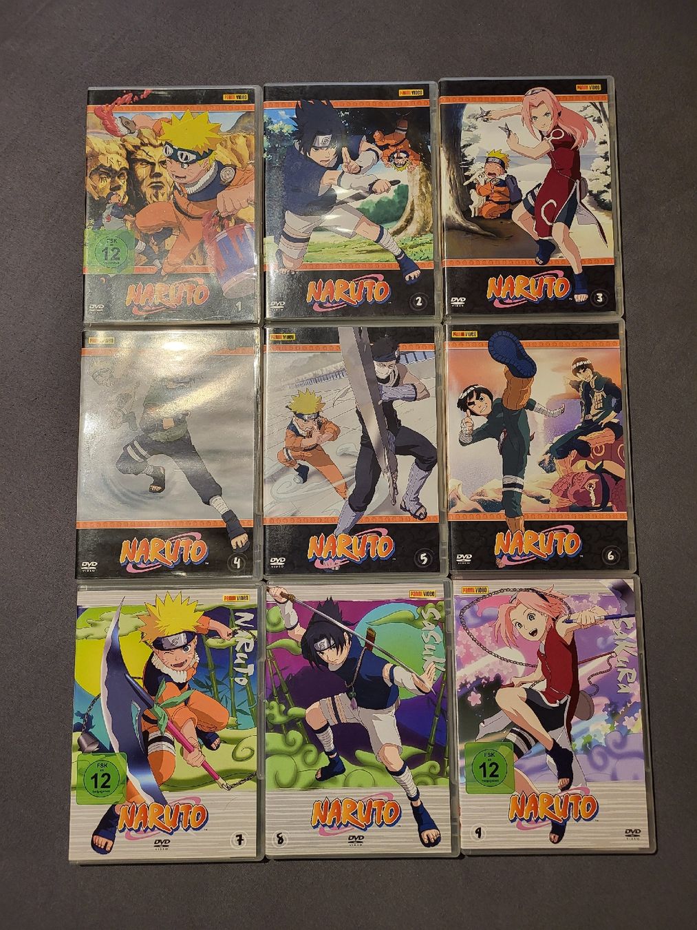 Tutti i DVDs: Naruto DVD Sammlung - 31 DVD's Deutsch – Usato da Grindelwald venduto da lego9 1