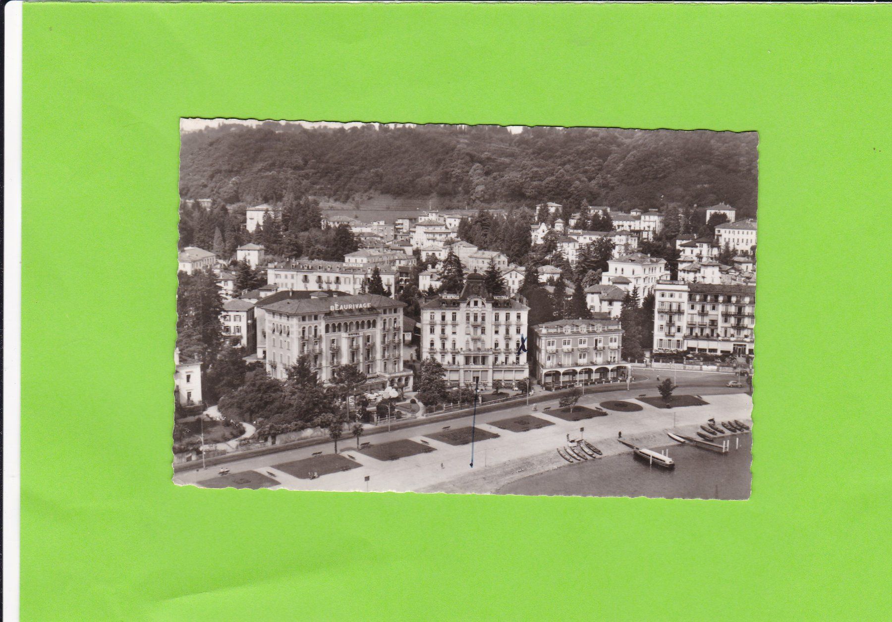 Cartoline postali: Hotel Victoria, Lugano – Usato da St. Peterzell venduto da neckertal