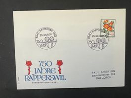 Rapperswil Sonderbrief 750 Jahre 1979 (M652)