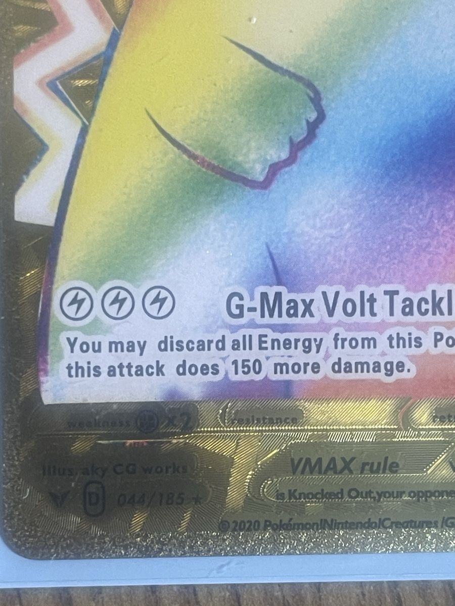 Cartoline: Pikachu VMAX Pokémon – Nuovo (secondo la descrizione) da Minusio venduto da rooster612 2