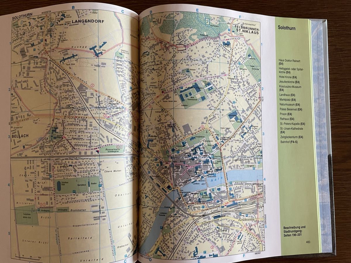Libri: Schweizer Städtebuch - Ausflugstipps & Rundgänge – Usato da Wyssachen venduto da Hahe89 8