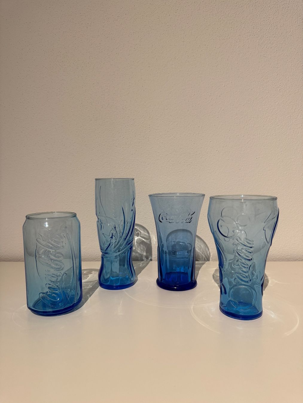 Coca-Cola Bicchieri: Coca Cola Gläser Sammlung, 12teilig – Usato da Kriens venduto da Blaecky98 3