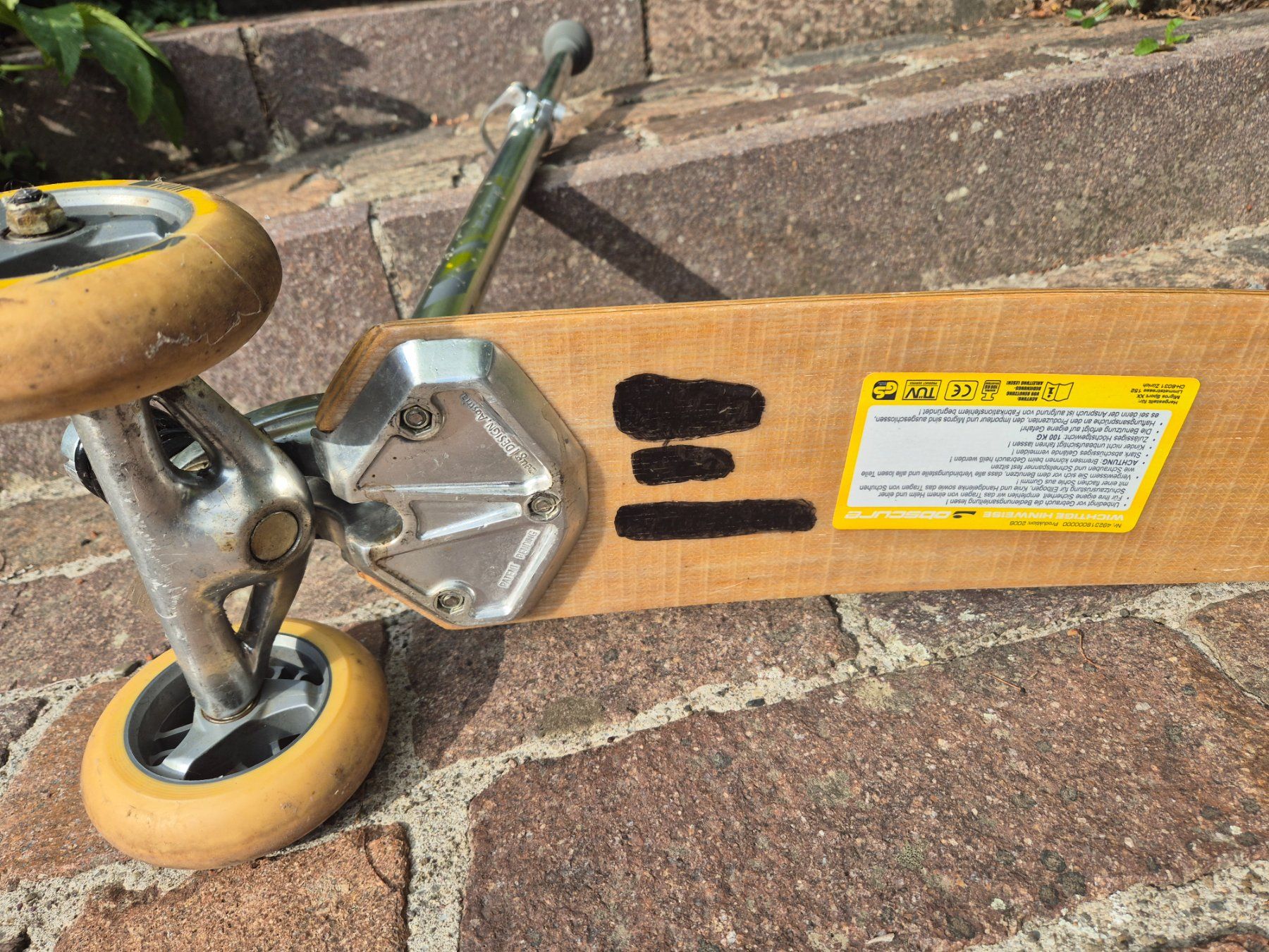 Kickboard: Trotinette Playmaker Obscur, 3-Rad – Gebraucht aus Winkel von Heuresis 1