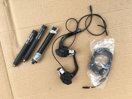 Shimano Di2, 3 Akkus, 1 Set Tri-Hebel und alte Kabel