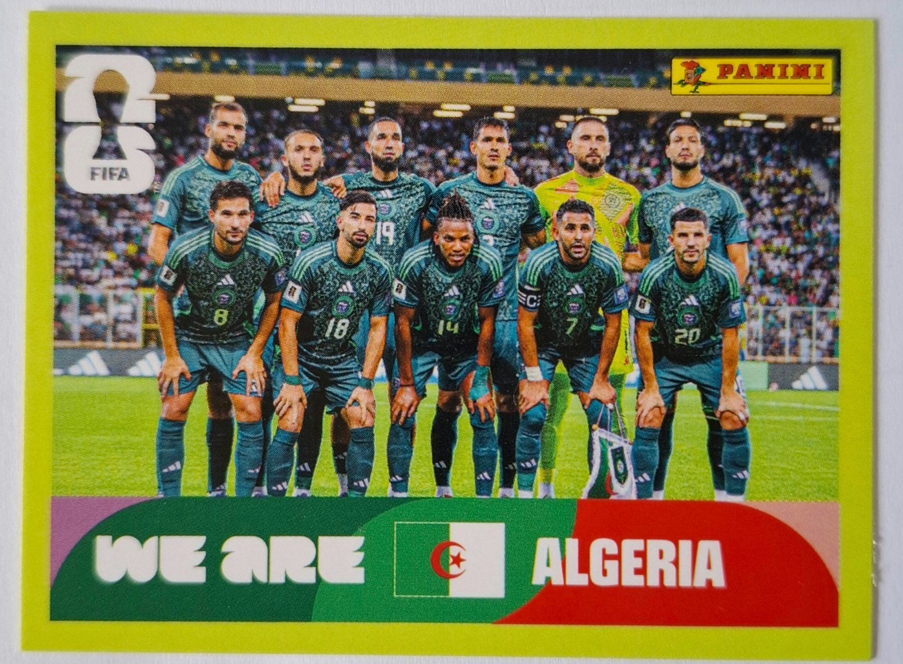 Panini Sammelbilder & Trading cards: WM 2026 Paninibild Nr. ALG13.. – Neu (gemäss Beschreibung) aus Rotkreuz von keerthdi