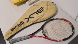 Wilson BLX six one-lite Tennisschläger mit Hülle
