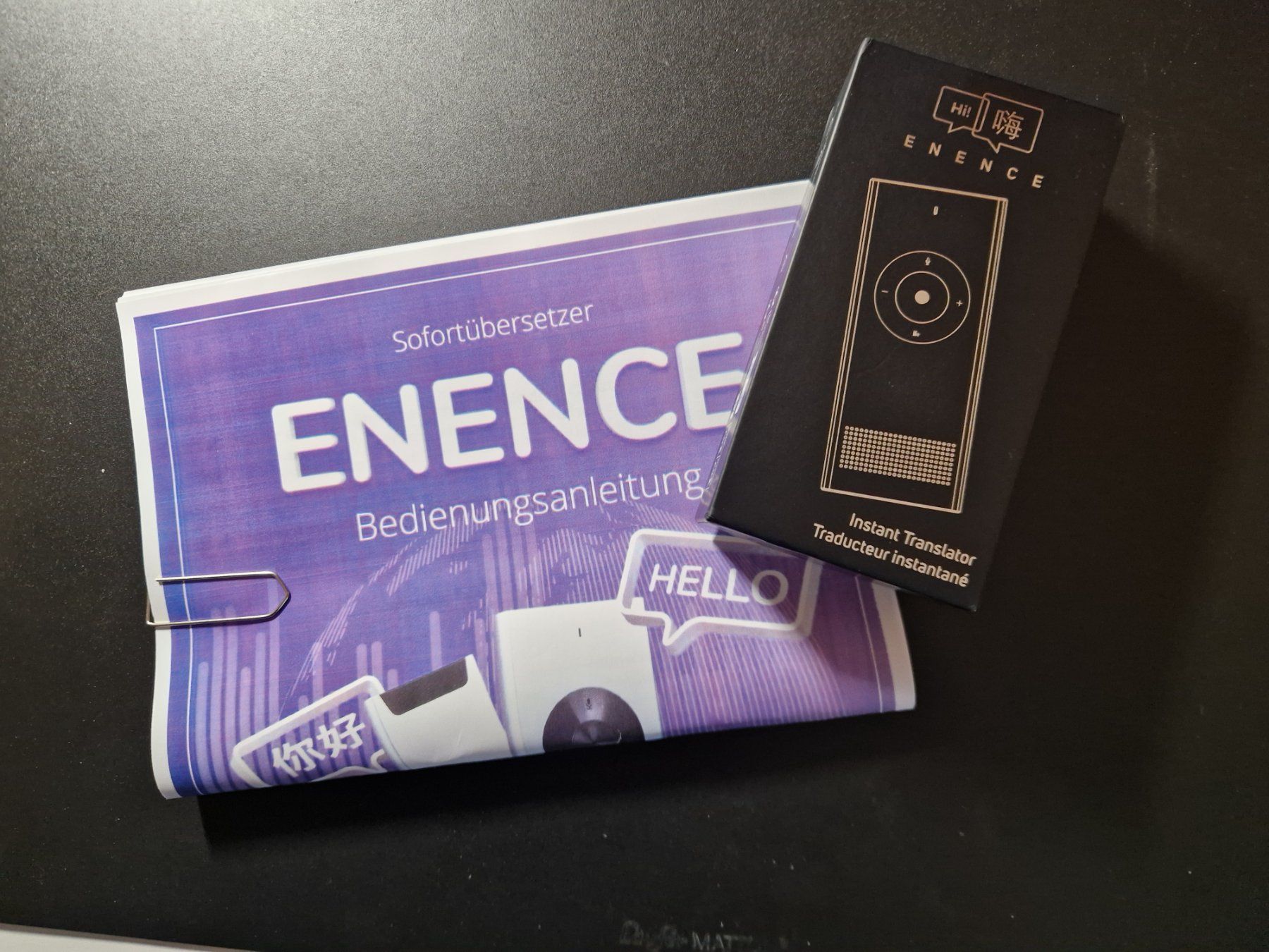 Registratori: Sofortübersetzer   "Enence" – Nuovo (secondo la descrizione) da Würenlos venduto da 3804RG