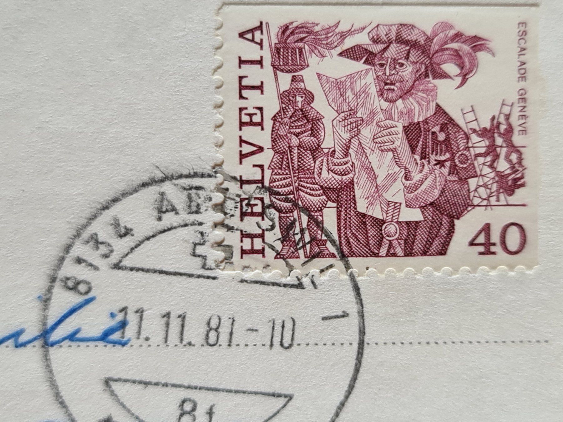 Cartoline postali: Ansichtskarte Sattelegg Willerzell 1981 – Usato da Dintikon venduto da Vexi 1