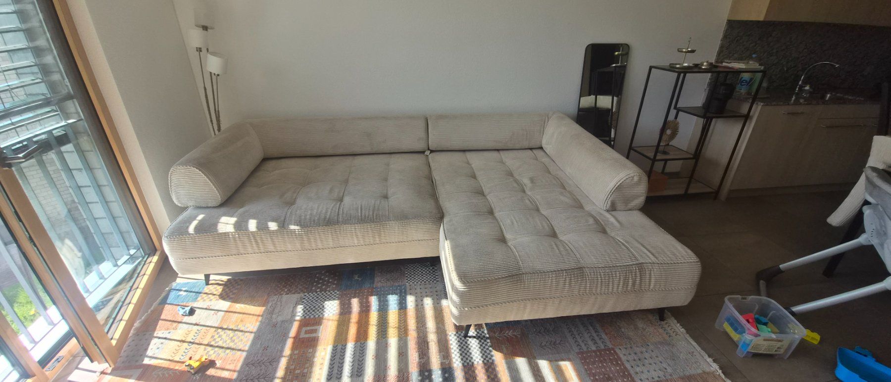 Sofas: Ecksofa Cordstoff beige gebraucht in gutem Zustand – Gebraucht aus Rüti ZH von ash_f28m 2