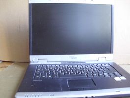 Fujitsu Laptop +HP Monitor