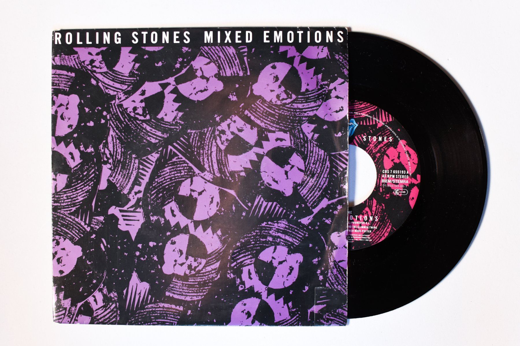 Dischi in vinile: Rolling Stones - Mixed Emotions – Usato da Belmont-sur-Yverdon venduto da ag97