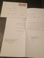 Josephine Baker - handsignierter Brief