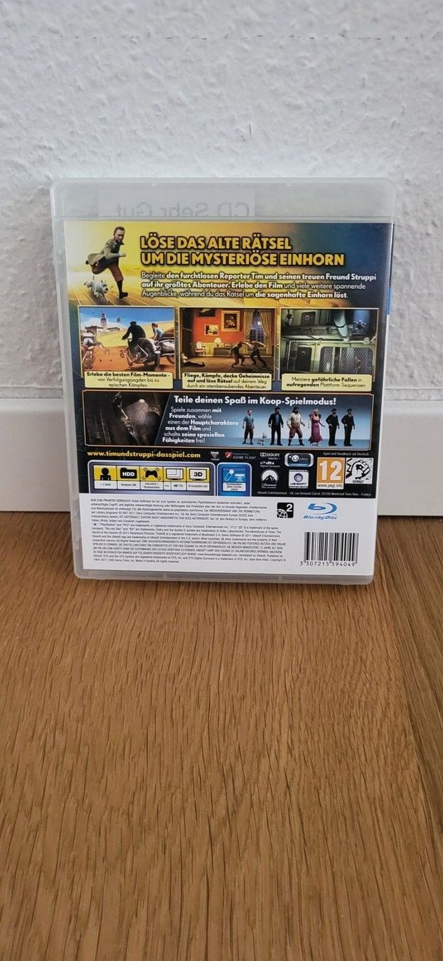 Sony Giochi: PS3 - Tim und Struppi das Geheimnis der Einhorn – Usato da Münsingen venduto da Heroism2010 1