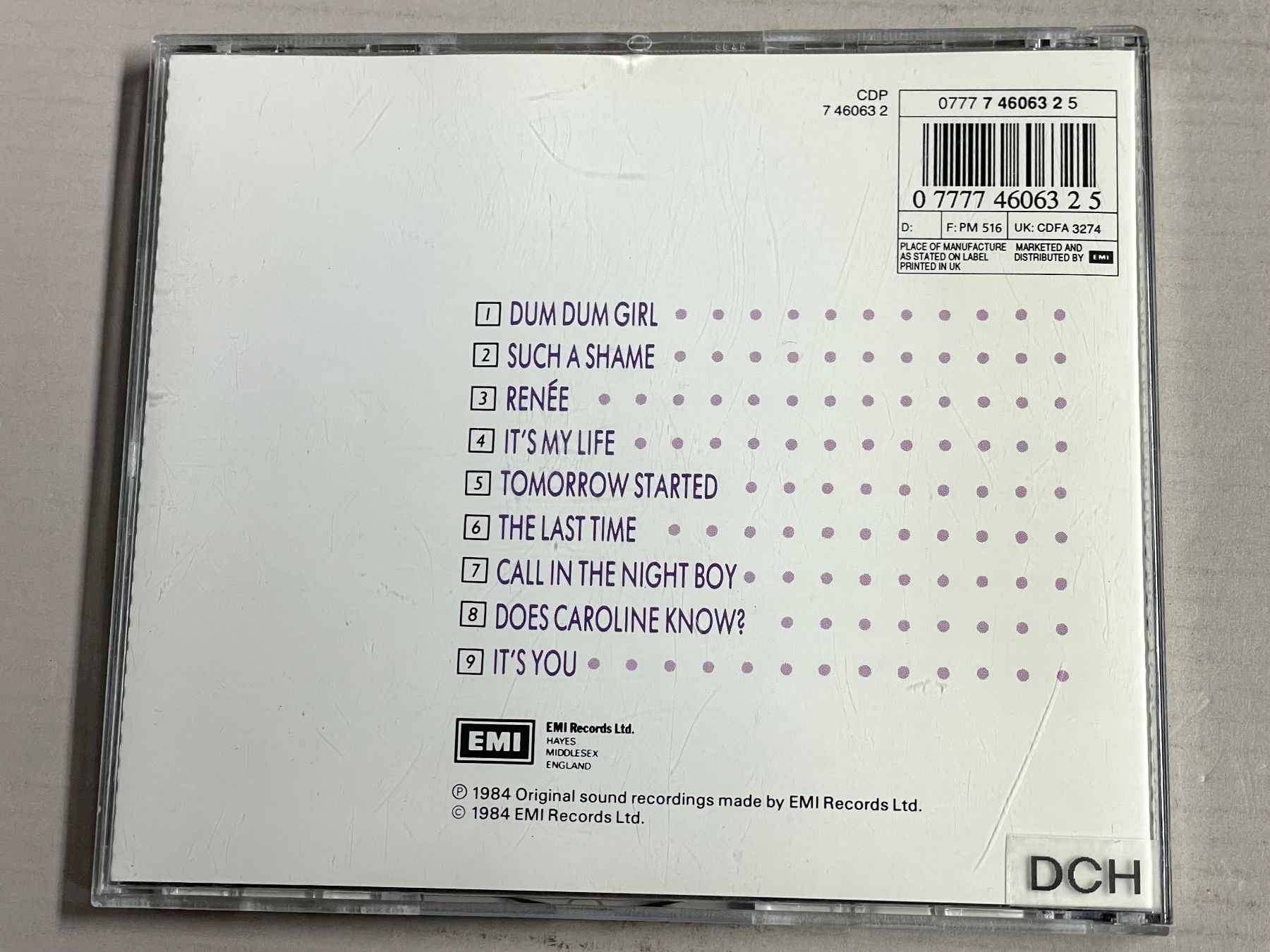 CDs: Talk Talk-It's My Life – Gebraucht aus Muri b. Bern von AdidasCollector 1