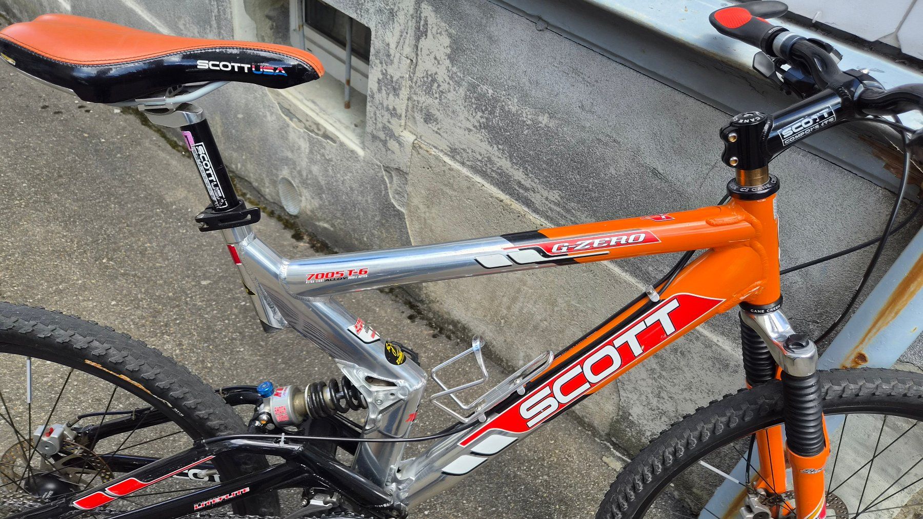 Scott Biciclette: seltenes Scott G-Zero, vollgefedert, Grösse M, – Usato da Herisau venduto da Musikfestival 3
