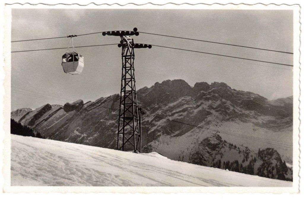 Cartes postales: Gryon - Gondelbahn Barboleusaz--Les Chaux – D'occasion à Binningen par Mountainrider