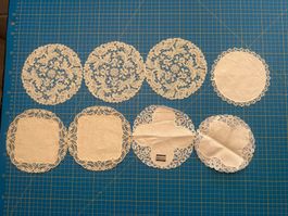 GESTICKT DECO SET