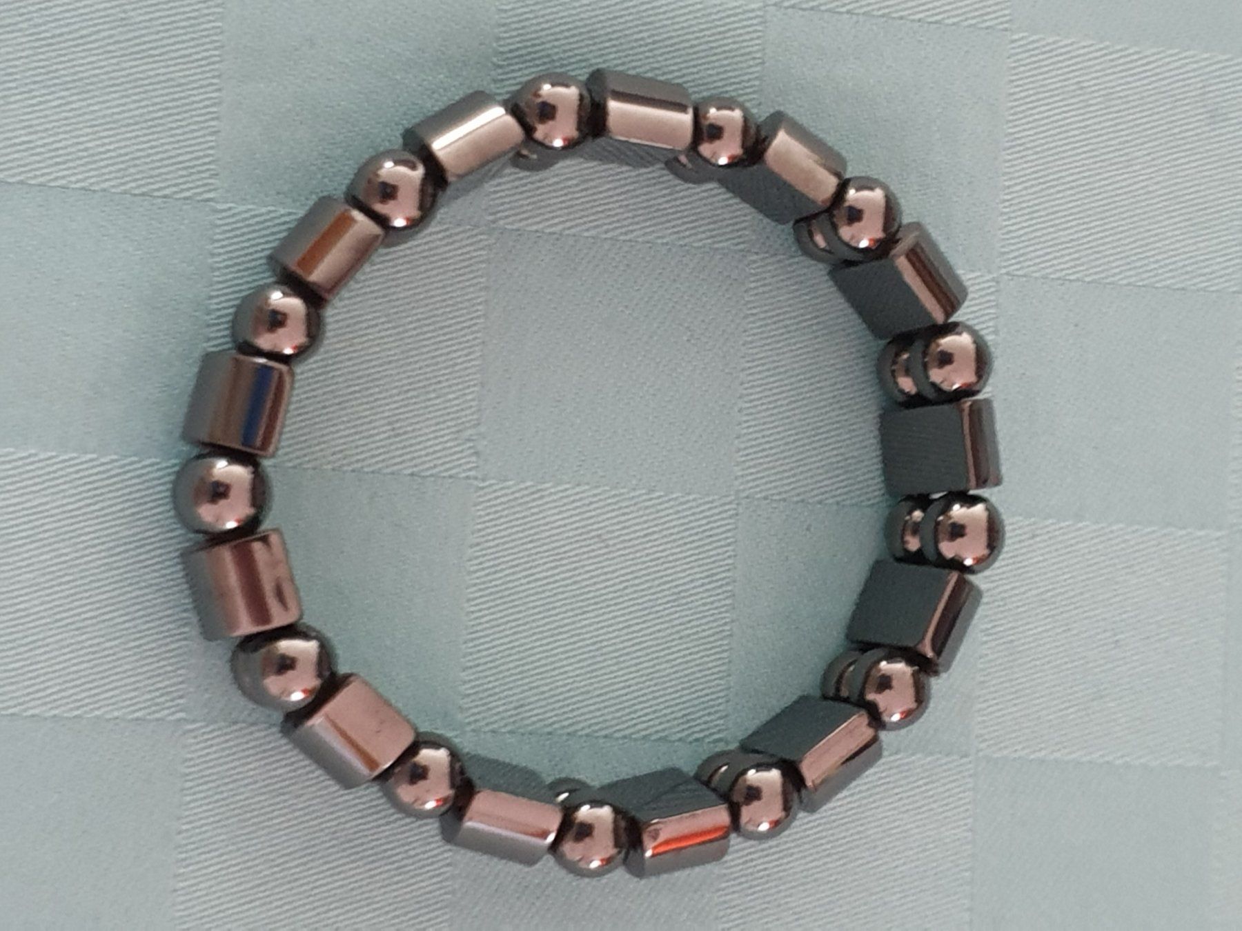 Bracelets: Armband Hämatit Stein – D'occasion à Mörschwil par spirspi 1