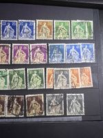 lot Helvetia mit Schwert gestempelt (R684)