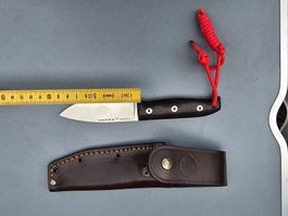 M. de la Torre Jagdmesser, neuwertig mit Lederscheide