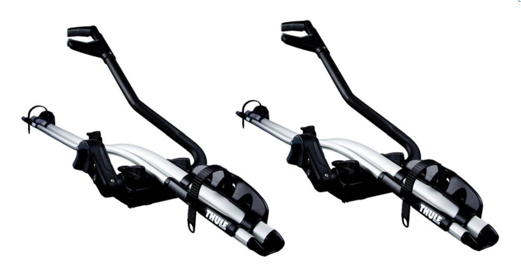 Thule Portapacchi: Thule ProRide 591 Dachfahrradträger – Nuovo e nell'imballaggio originale da Thalwil venduto da HKu