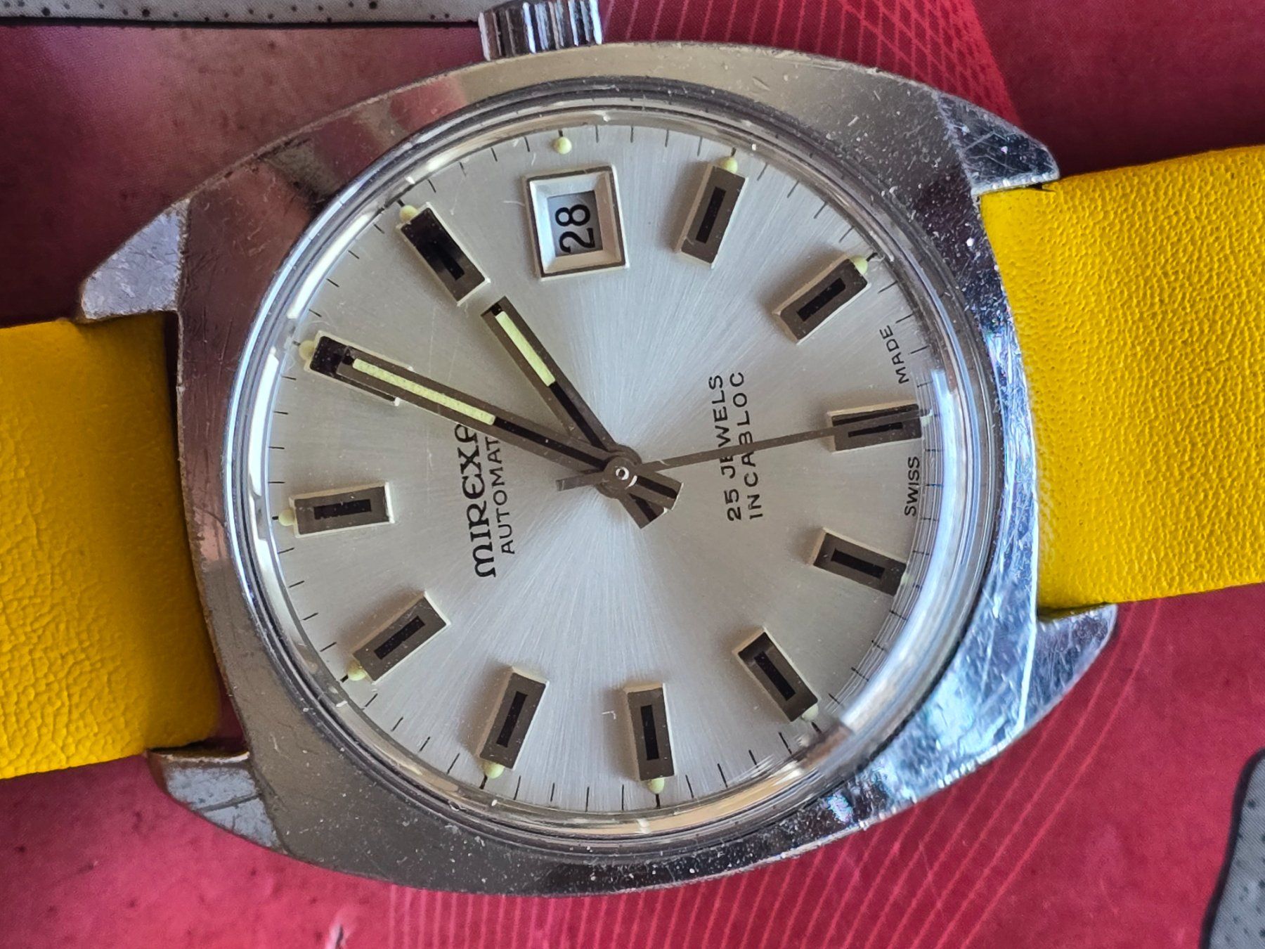 Mirexal Orologi: 448  Mirexal Automatic  Date 25 Jewels – Usato da Muri AG venduto da Corredor 3