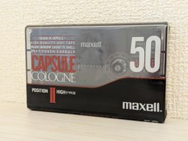 MAXELL CC-II 50 rare Chrom Audio Kassette im Originalzustand