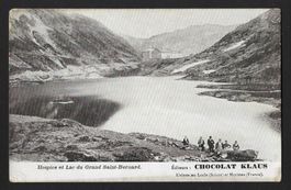 Chocolat Klaus : Hospice et Lac du Grand St-Bernard (1920s)