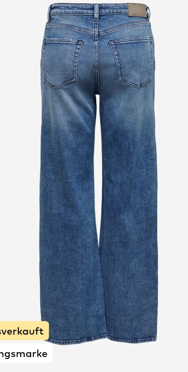 Only Jeans: Only Wide Leg Jeans Gr.32/32 – Usato da Oberaach venduto da Svea11 1