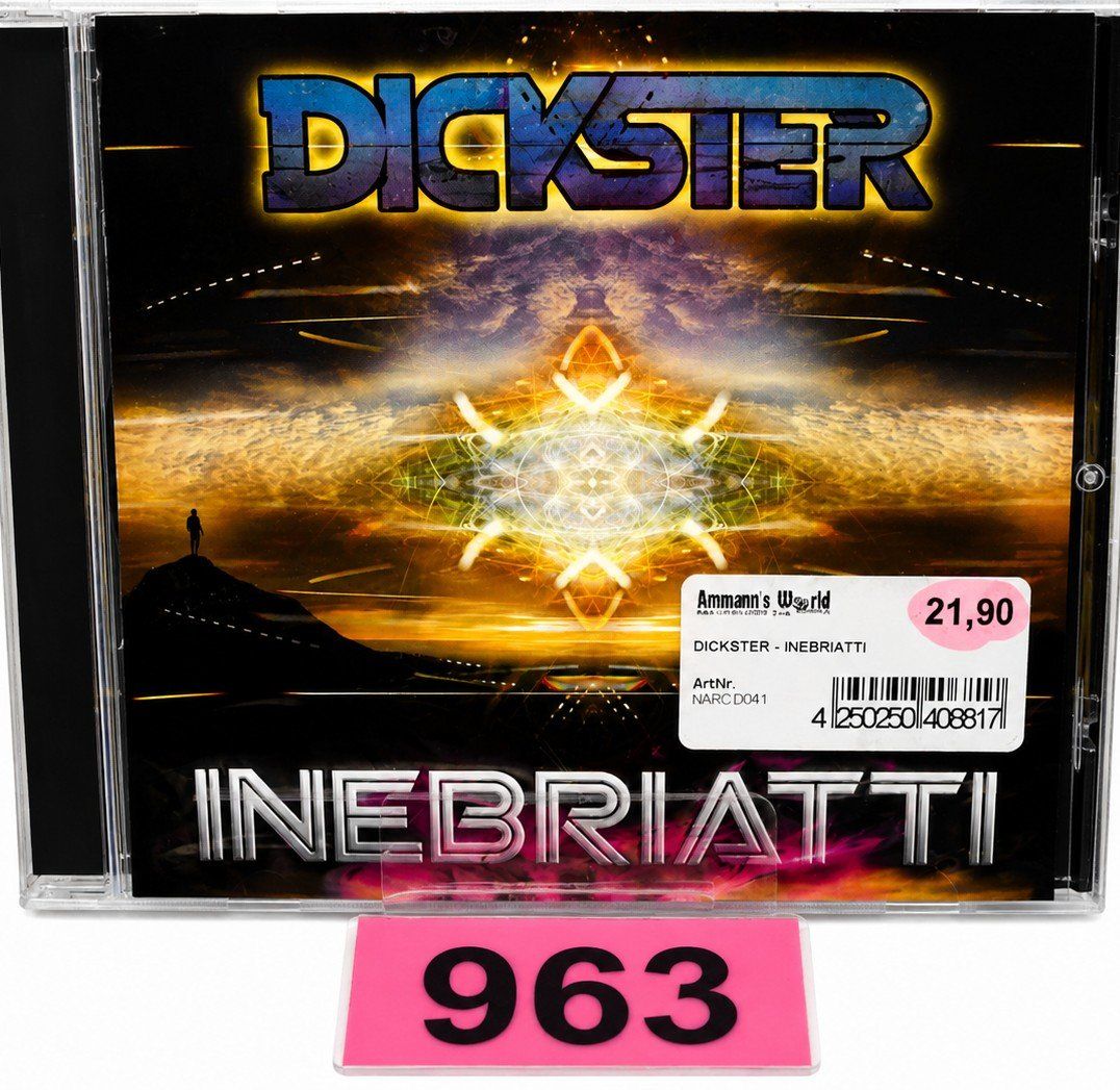 CD: CD Dickster "Inebriatti", Nr. 963 – Nuovo e nell'imballaggio originale da Kottwil venduto da Crazyrolf